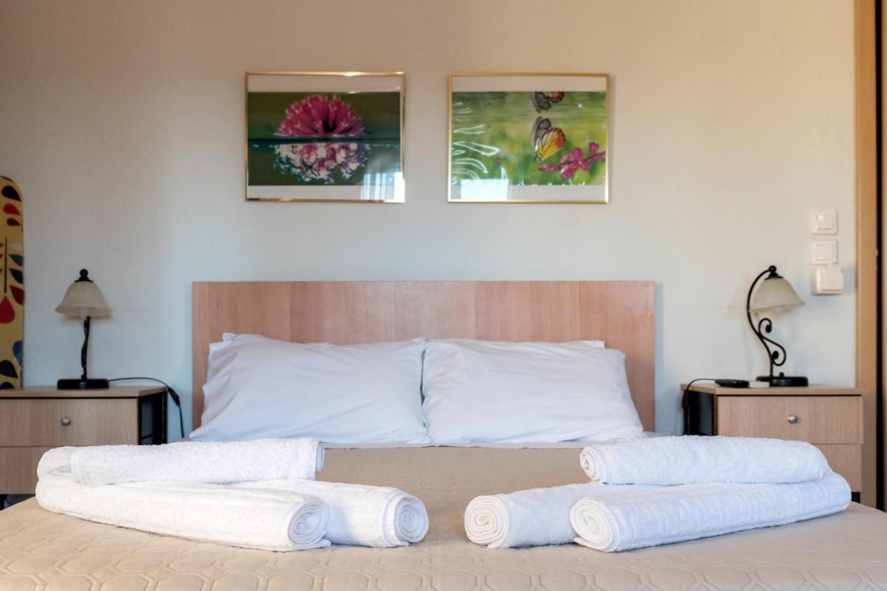 Achilleas Apartments Kalyves Polygyrou ภายนอก รูปภาพ