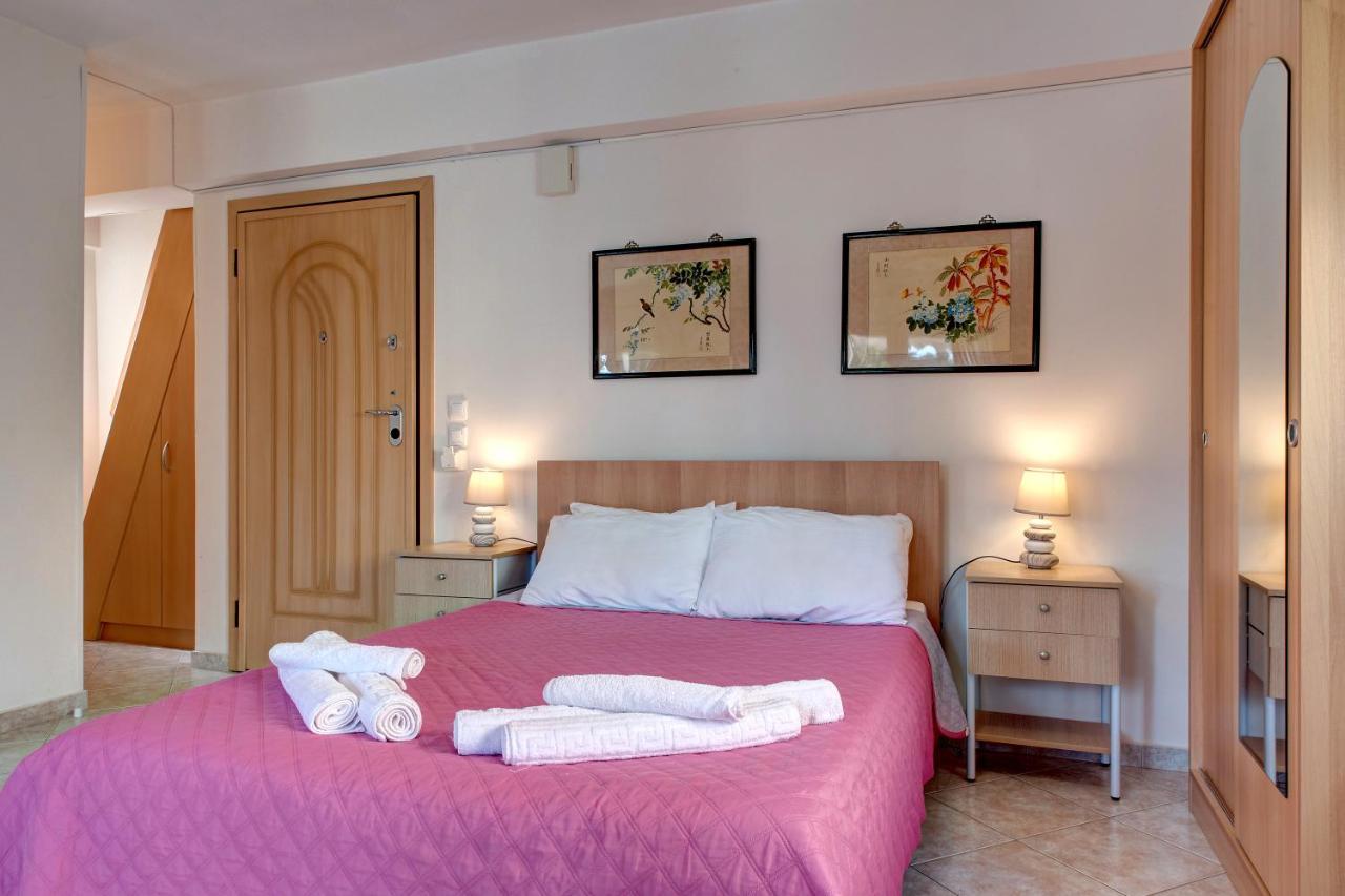 Achilleas Apartments Kalyves Polygyrou ภายนอก รูปภาพ