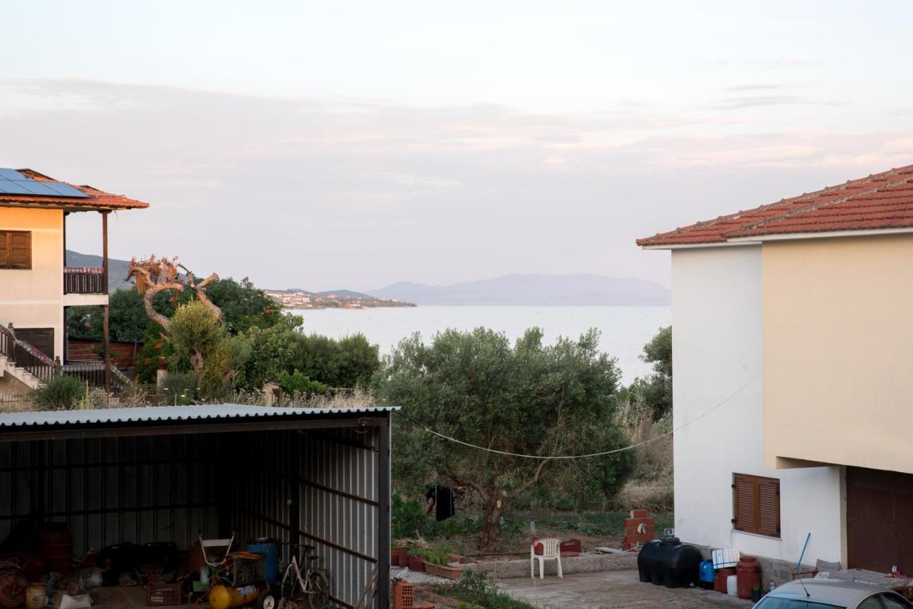 Achilleas Apartments Kalyves Polygyrou ภายนอก รูปภาพ