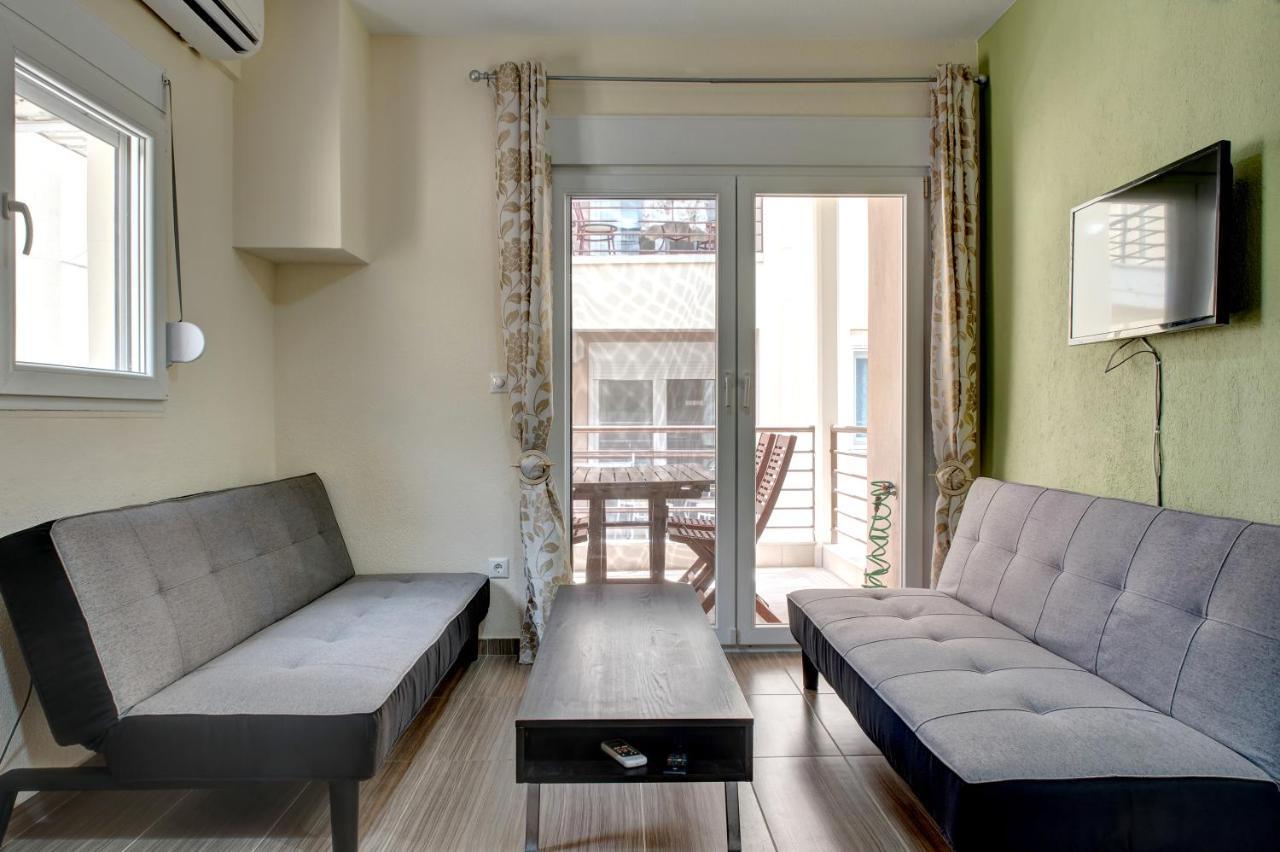 Achilleas Apartments Kalyves Polygyrou ภายนอก รูปภาพ